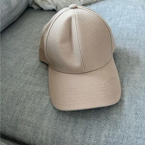 Beige Baseball Hat NWT
